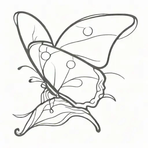 Butterfly With A Word 'Yo Puedo'