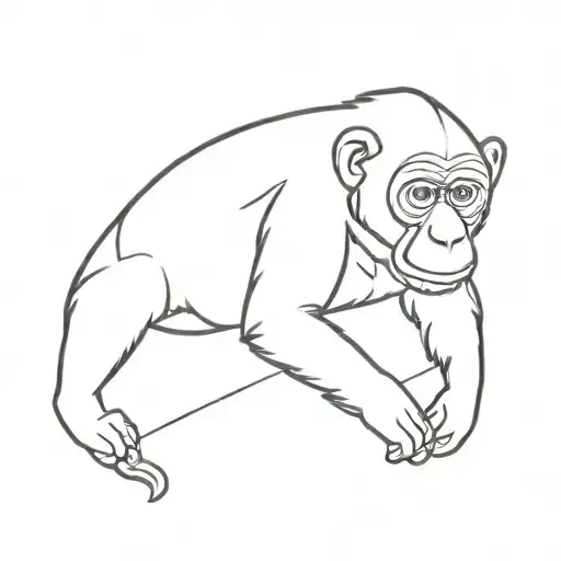 Monkey In The Arctic