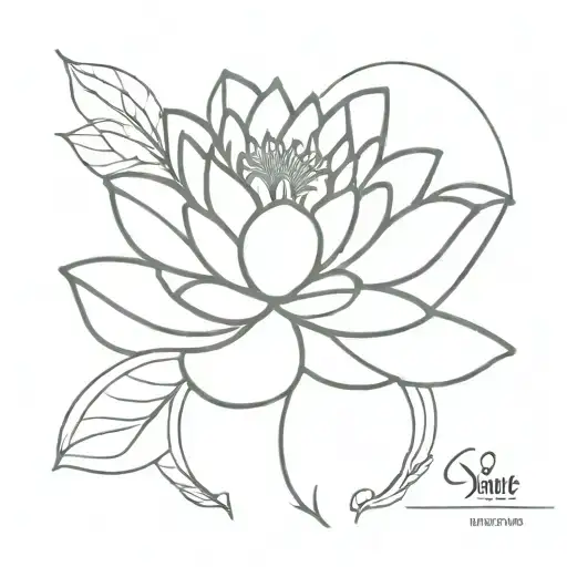 Water Lily And Sigil