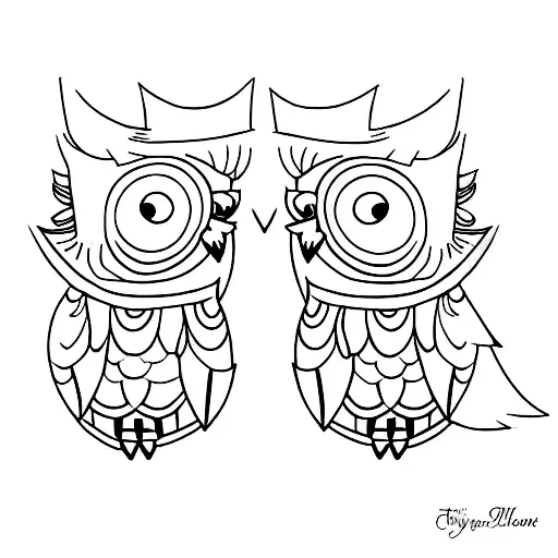 2 Owls 1 Raven 1 King Fisher