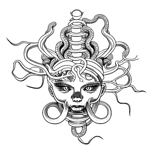 Medusa Com Aguas Vivas