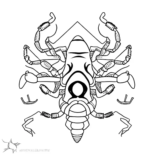 Scorpion With Boreal Aurore