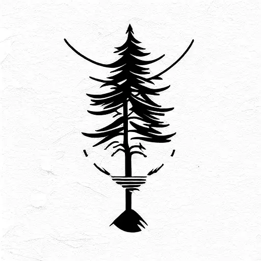 Mountain Trees Racoon Whale Killer