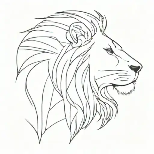 Lion On The Left Side
