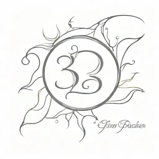 Sun Golden Birthday 23 Number