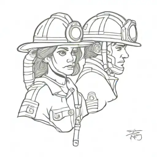 Dead Firefighter Brother Sister Bond