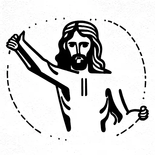 Jesus Breaking A Chain