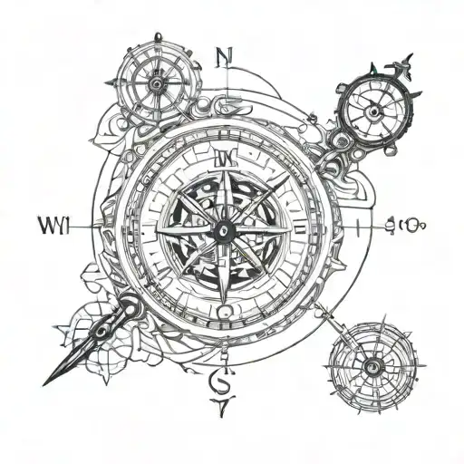 Clock Compass