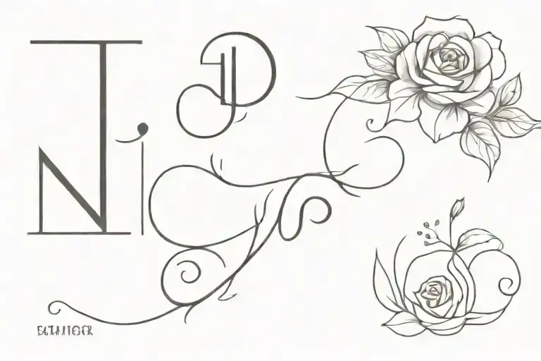 The Date Of Birth And The Letter I Are