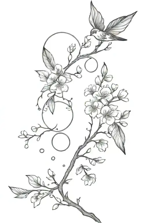 Sagittarius Constellation Planets Moon And Sun Books Feathers And Cherry Blossoms On