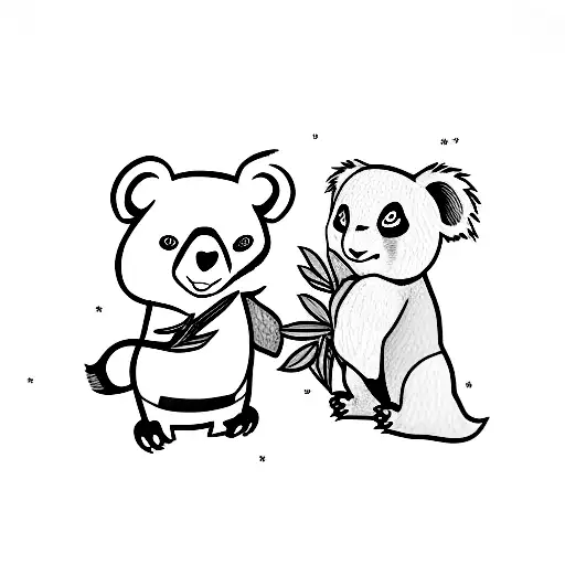 Panda And Koala