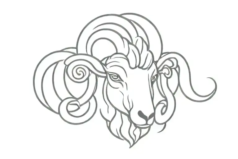 Aries Ram Head