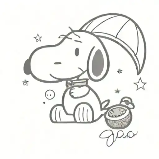 Snoopy And Avocado