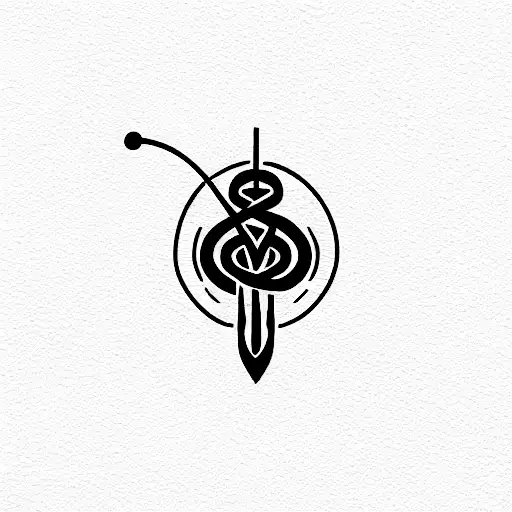 Medical Caduceus With Handicap Symbol
