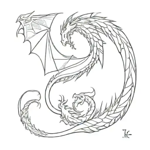 Fillers For A Dragon In Back