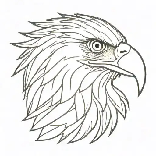 Philippine Eagle Head