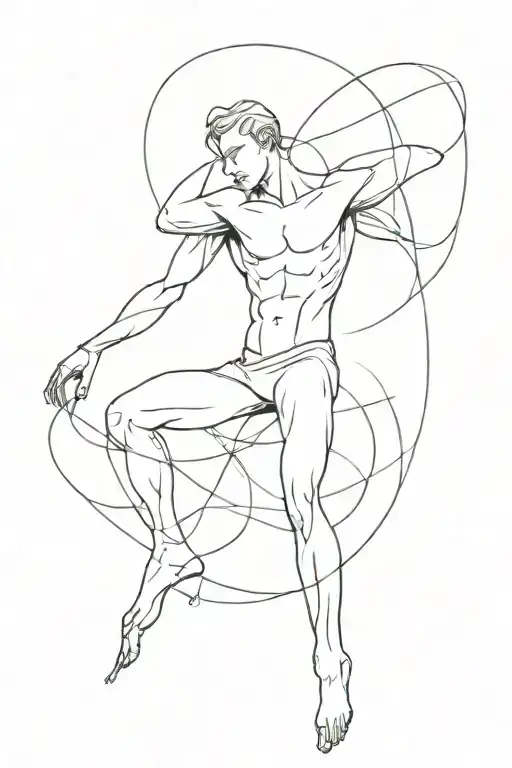 One Line Calisthenics And God