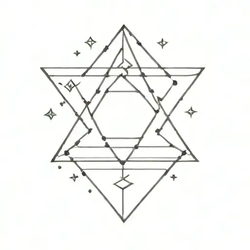 Rhombus Crystal Stars