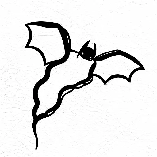 Bats Following Jaguar And Snake