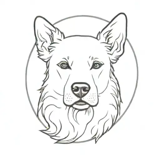 Dog With Halo Named Matteo