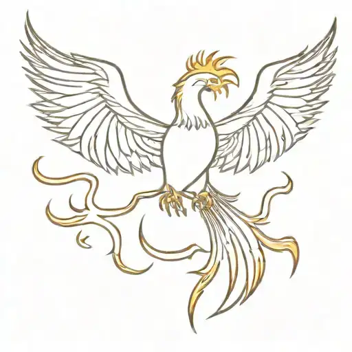 Phoenix Rising From The Ashes