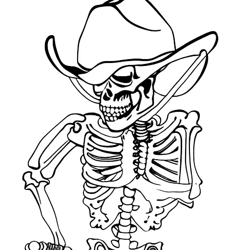 Cowboy Skeleton