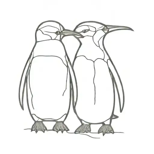 Penguin Couple