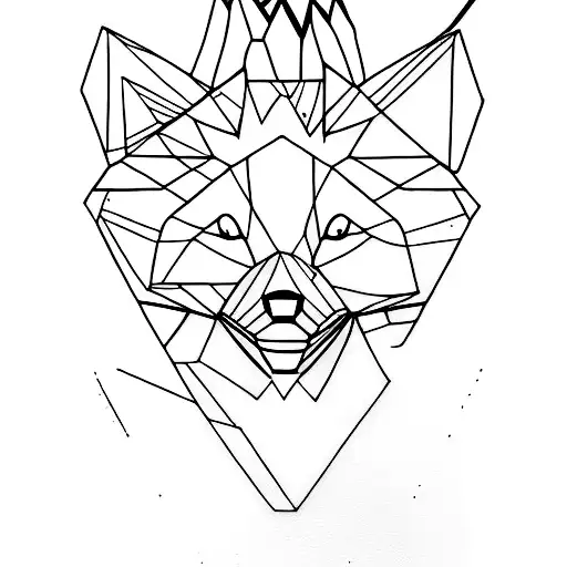 Continuous Line Fox