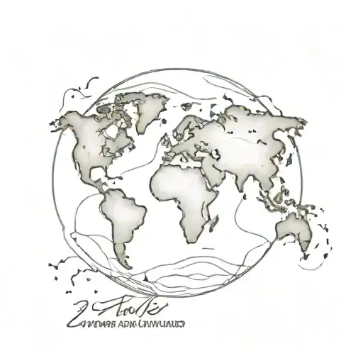 Earth Image With Writing Of Atlas Abbiew And June 21 2024 As The Continents