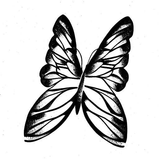 Butterfly Feather Grief