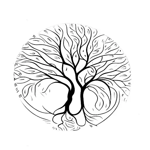 Tree Of Life With The Name Irina