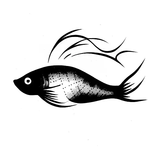 Betta Fish With Sentence End Game