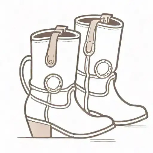 Beer Can In A Cowboy Boot