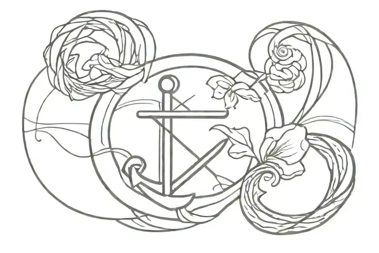Ikigai Kaizen Wave Anchor Design