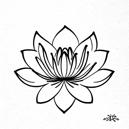 Wildflowers With Lotus Flower