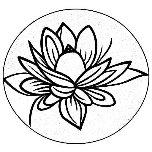 Wildflower Bunch With Lotus Flower