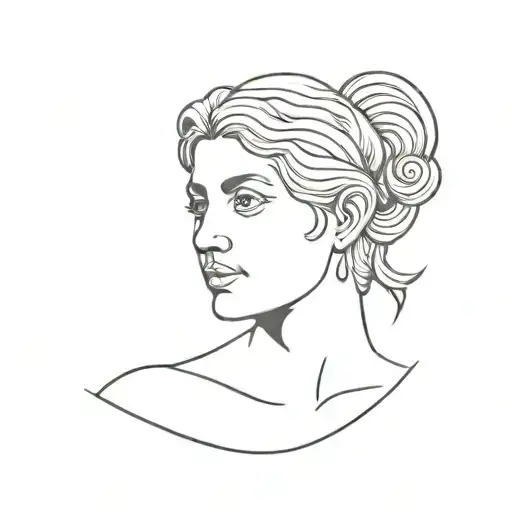 Female Greek Bust