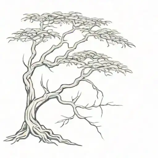 Eazy Bonsai Tree With Roots