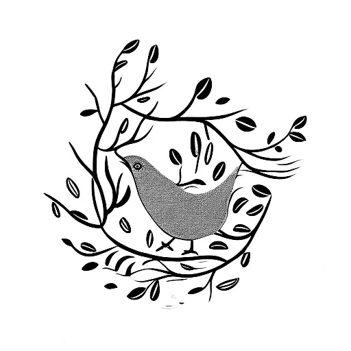 Bird In A Bough
