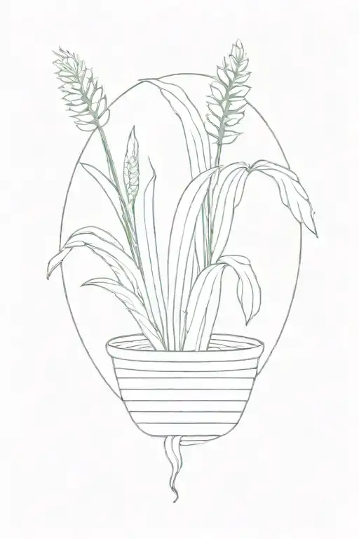 Snake Plant In Woven Basket