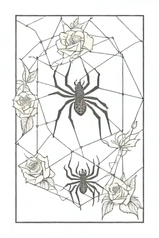 Roses Web Spider Refrigerator