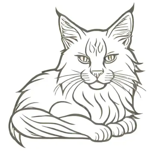 Maine Coon Cat