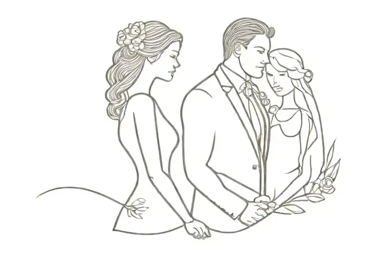 Wedding Bride & Groom