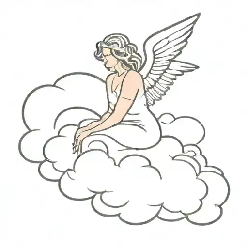 Angel On A Cloud