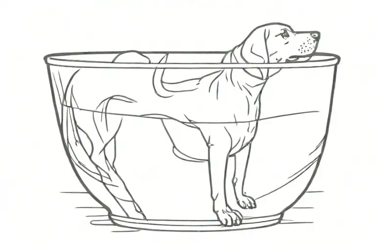 Dog Water Bowl