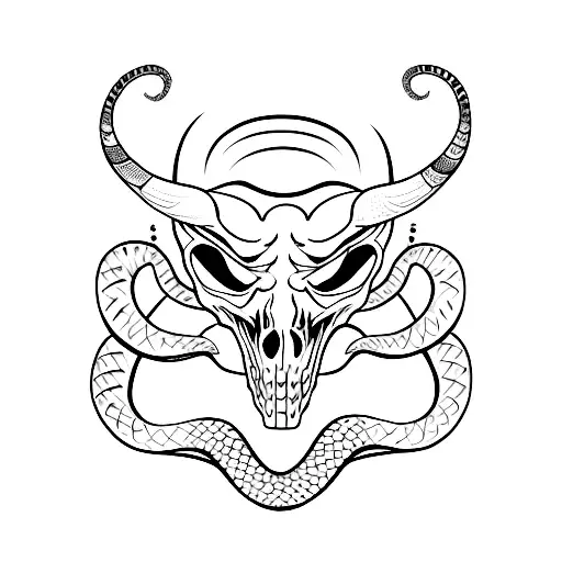 Snake Skull