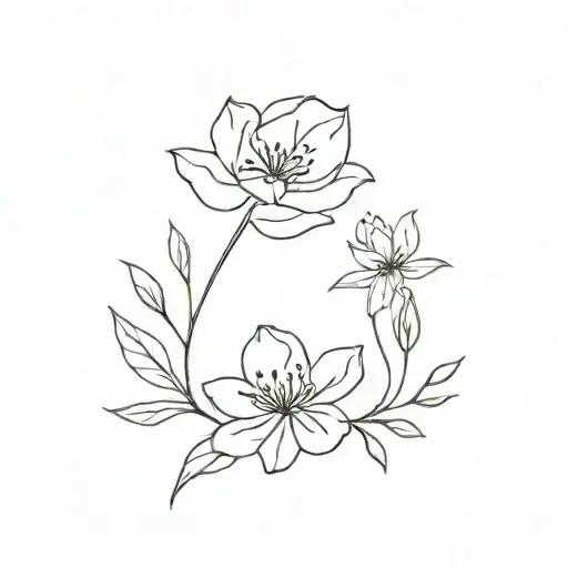 December Birth Flower And February Birth Flower