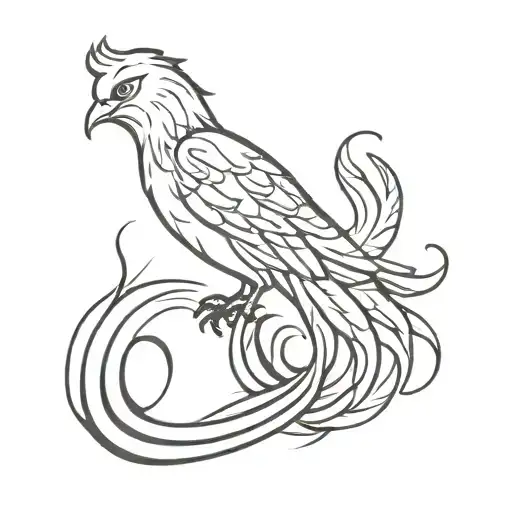 Phoenix With A Fluffy Tail