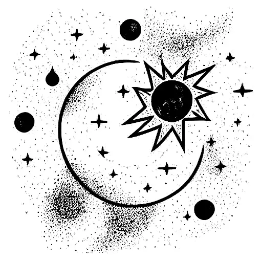 Moon Galaxy Cycle Of Life