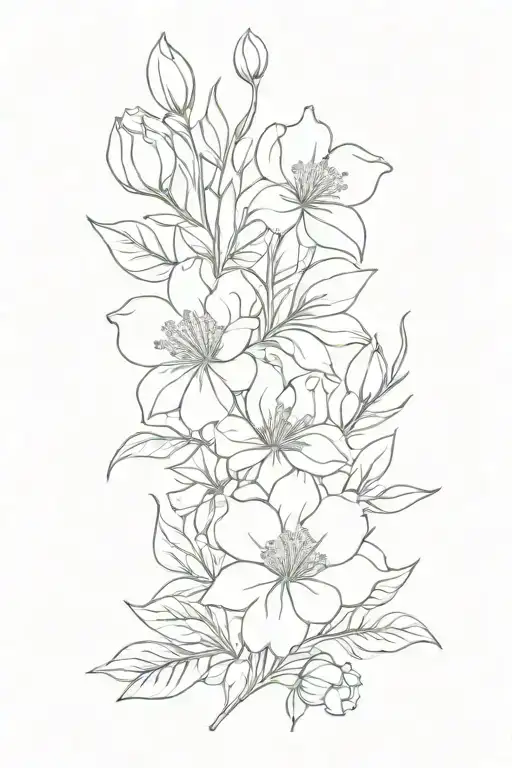 Birth Flower Bouquet